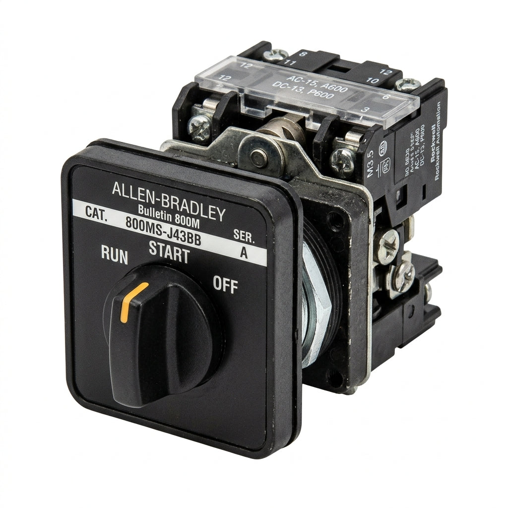 ALLEN-BRADLEY 800MS-J43BB SELECTORES Y CONMUTADORES DE FASE - LEVAS