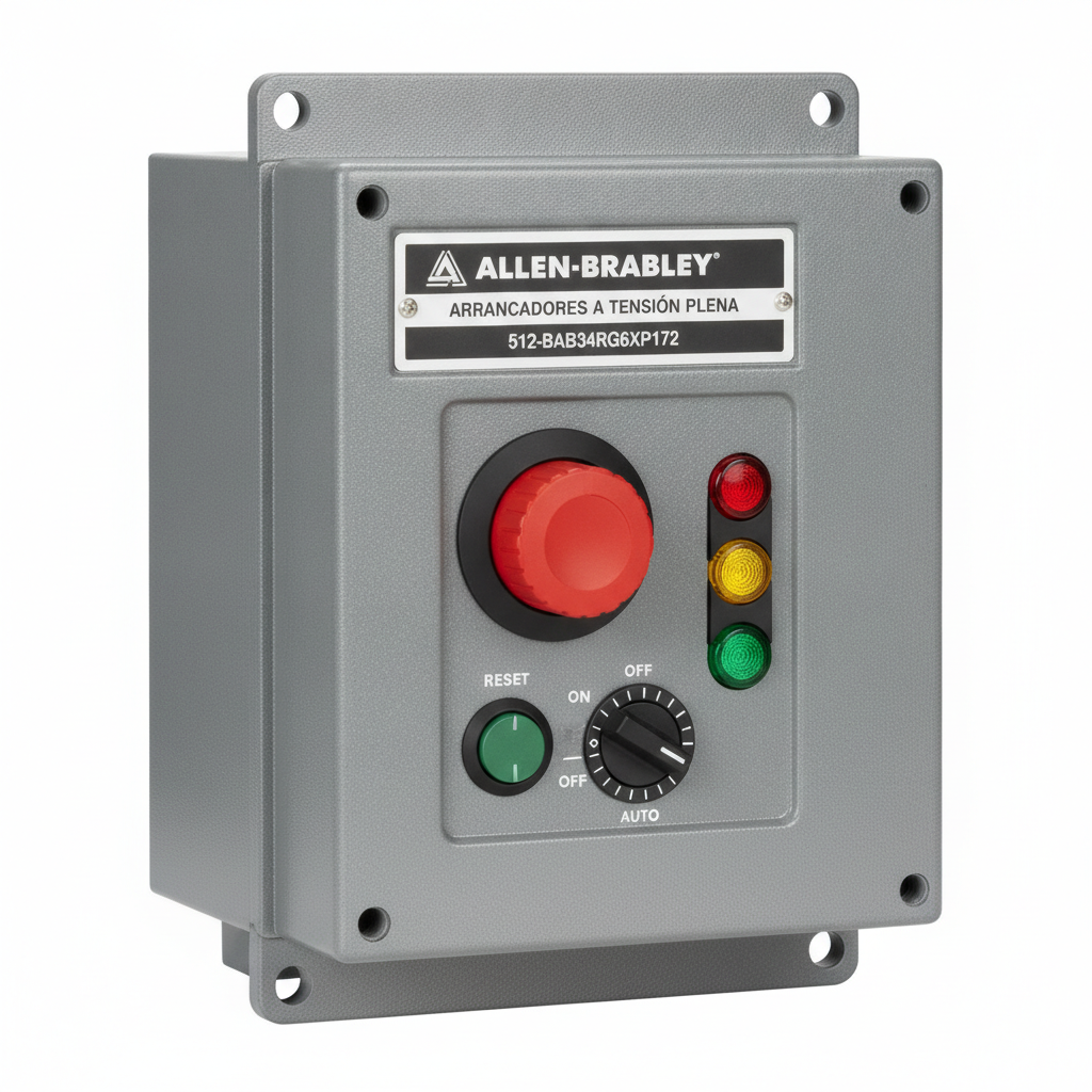 ALLEN-BRADLEY 512-BAB34RG6XP172 ARRANCADORES A TENSION PLENA