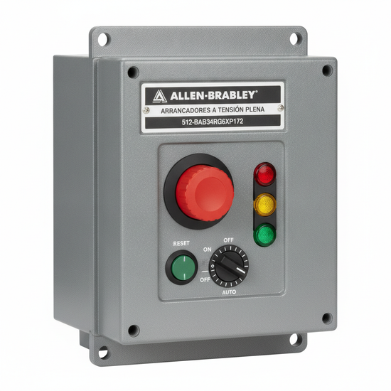 ALLEN-BRADLEY 512-BAB34RG6XP172 ARRANCADORES A TENSION PLENA