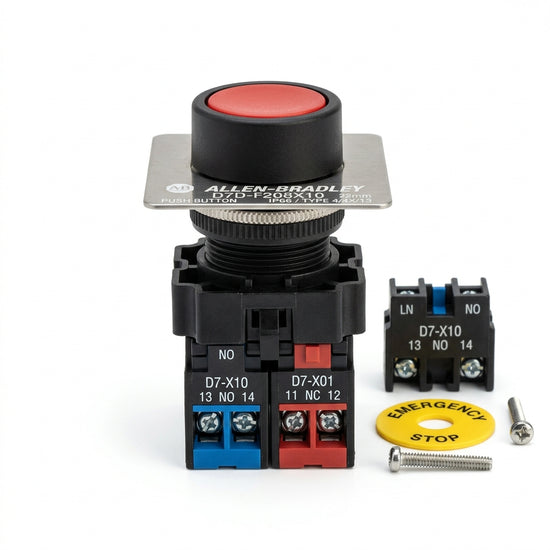 ALLEN-BRADLEY D7D-F208X10 BOTONES PULSADORES BOTONERAS Y ACCESORIOS