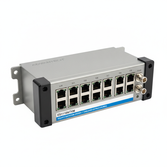 ADVANTECH ES1110NTVM EQUIPO DATACOM (REDES Y CABLEADO ESTRUCTURADO)