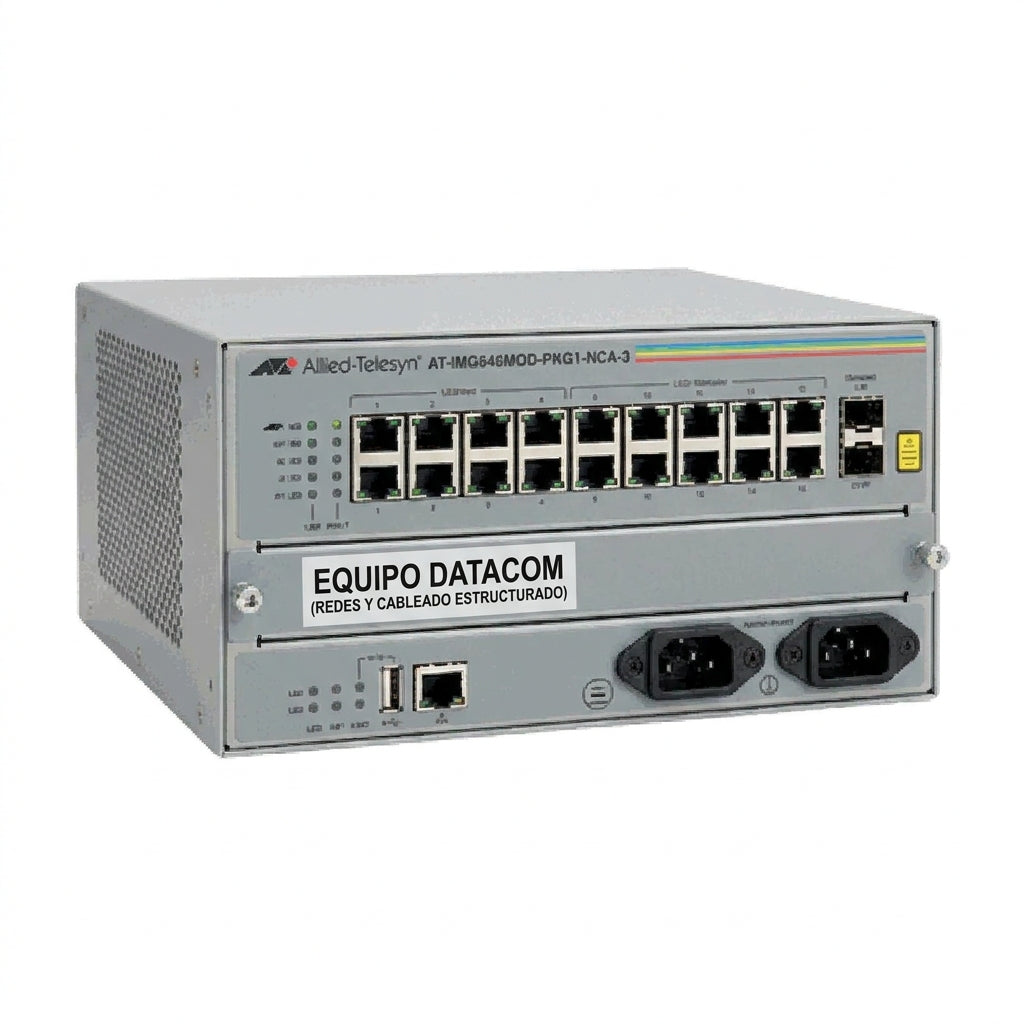 ALLIED-TELESYN AT-IMG646MOD-PKG1-NCA-3 EQUIPO DATACOM (REDES Y CABLEADO ESTRUCTURADO)