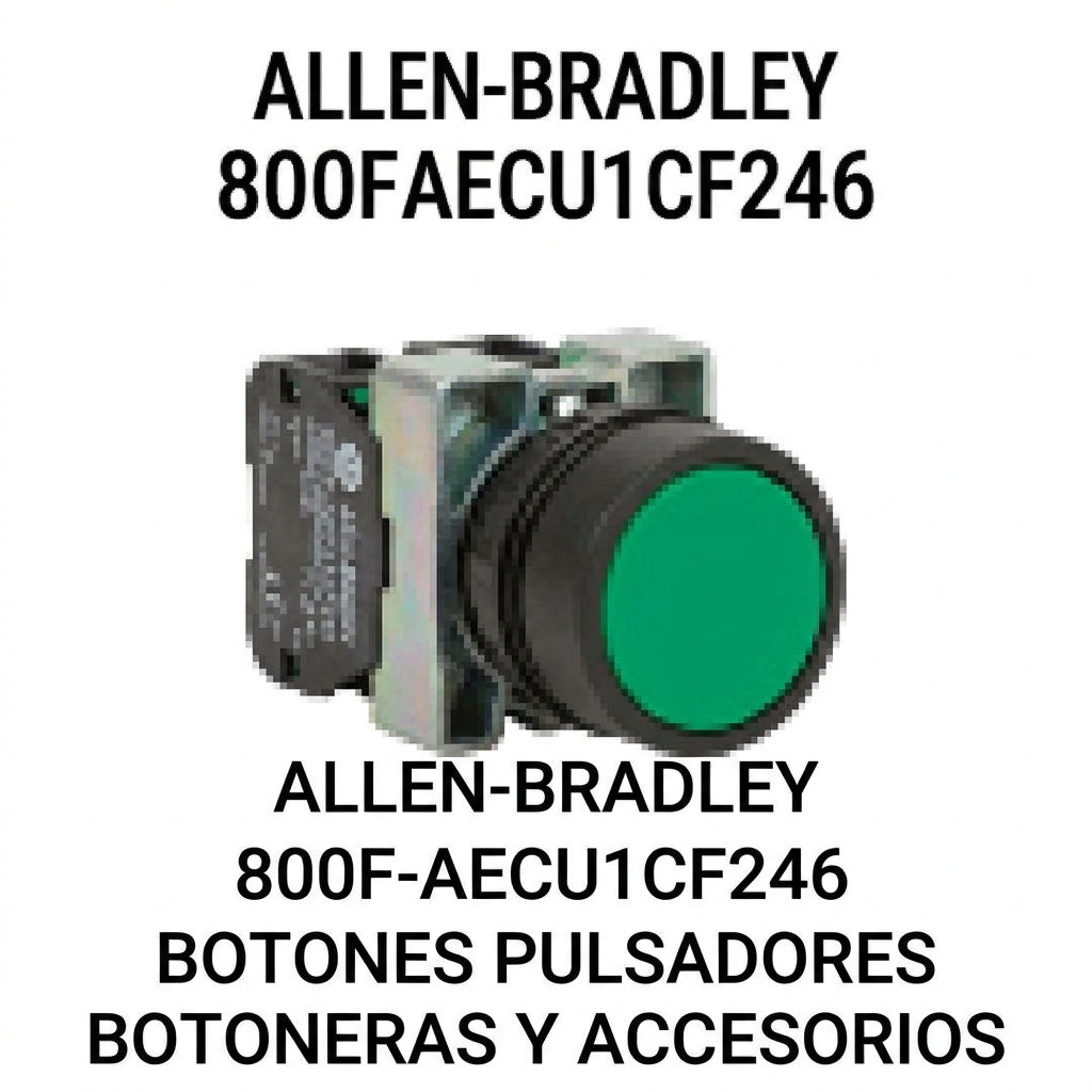 ALLEN-BRADLEY 800F-AECU1CF246 BOTONES PULSADORES BOTONERAS Y ACCESORIOS