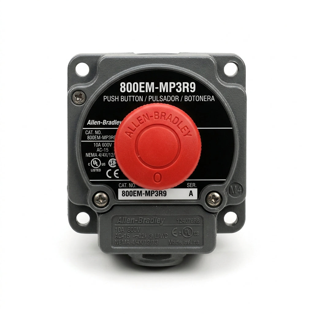 ALLEN-BRADLEY 800EM-MP3R9 BOTONES PULSADORES BOTONERAS
