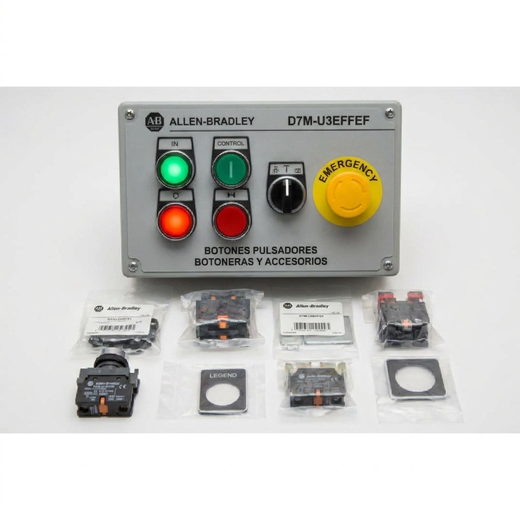 ALLEN-BRADLEY D7M-U3EFFEF BOTONES PULSADORES BOTONERAS Y ACCESORIOS