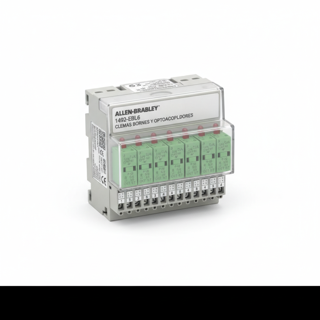 ALLEN-BRADLEY 1492-EBL6 CLEMAS BORNES Y OPTOACOPLADORES