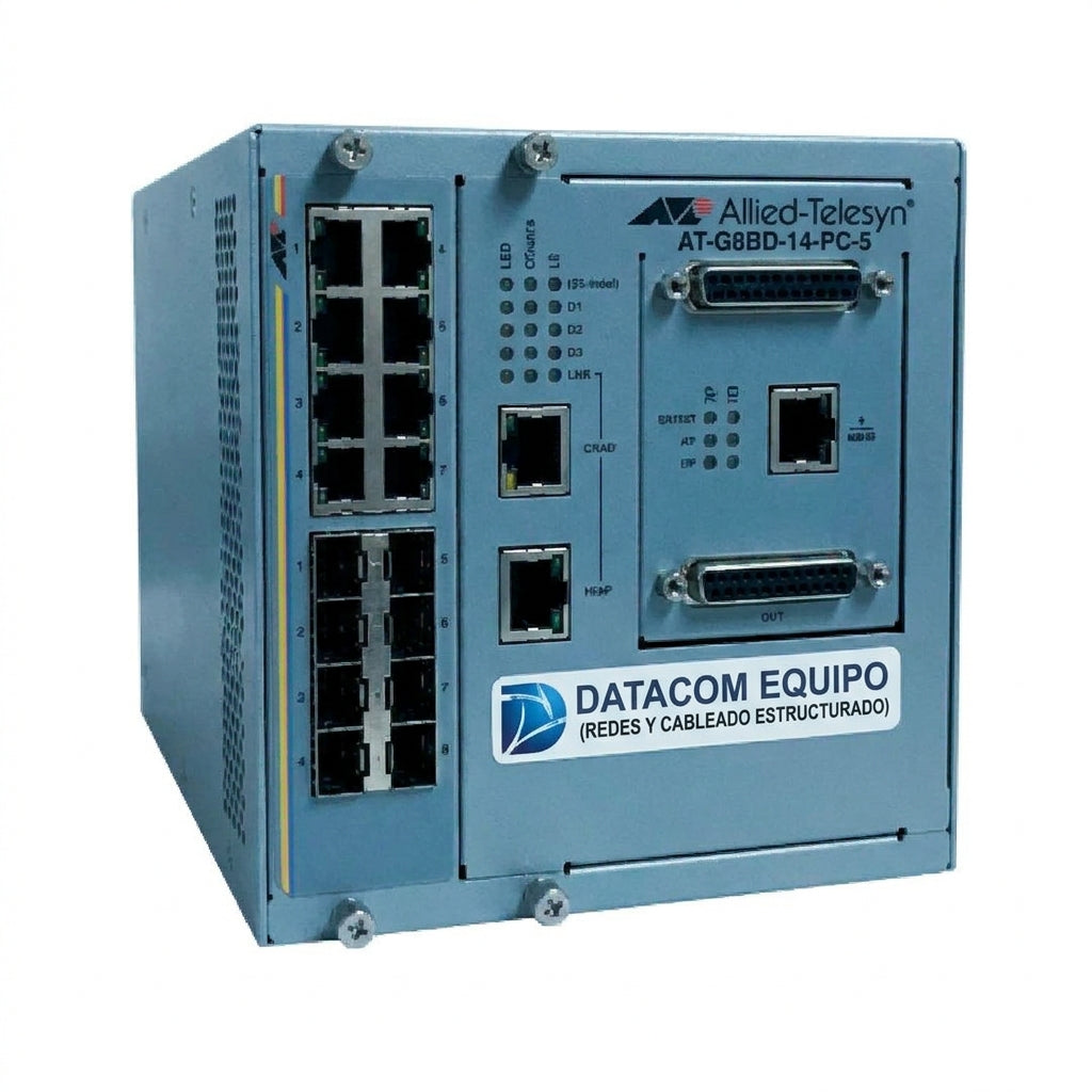 ALLIED-TELESYN AT-G8BD-14-PC-5 EQUIPO DATACOM (REDES Y CABLEADO ESTRUCTURADO)