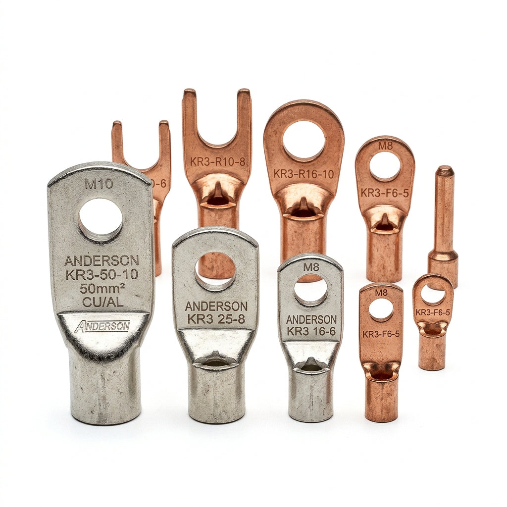 ANDERSON KR3 TERMINALES Y ZAPATAS ELECTRICAS