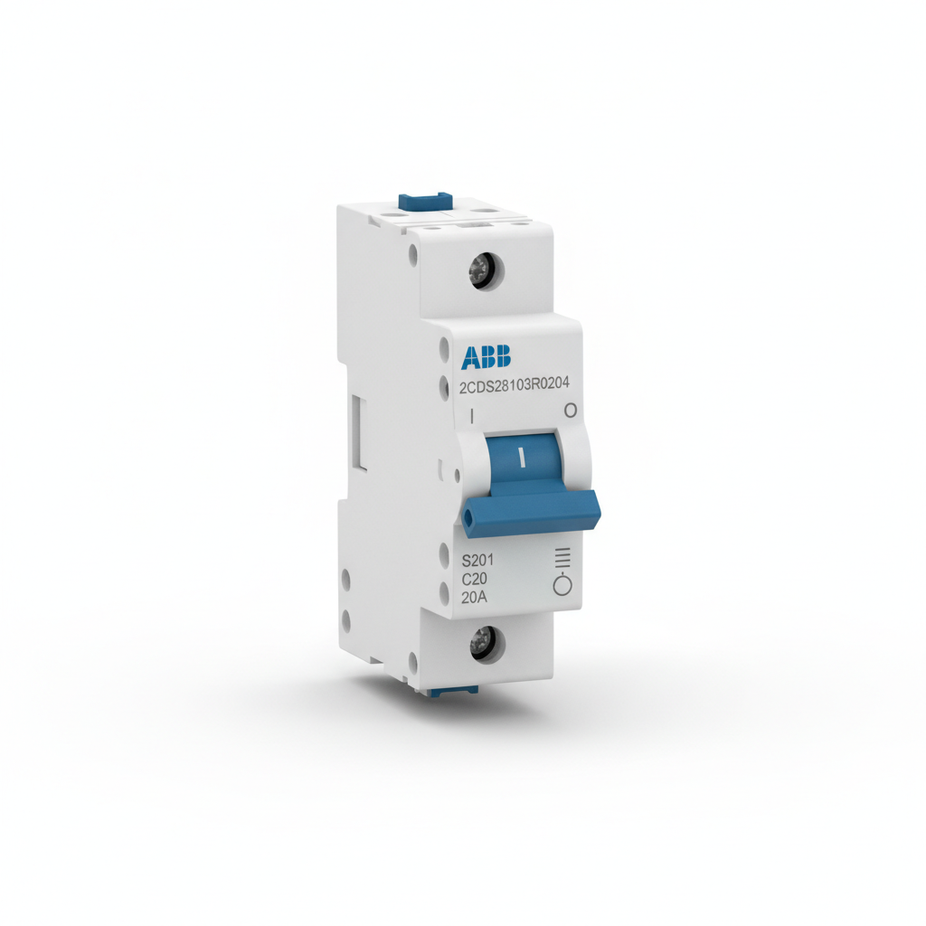ABB 2CDS281103R0204 INTERRUPTORES TERMOMAGNETICOS MINIATURA RIEL DIN