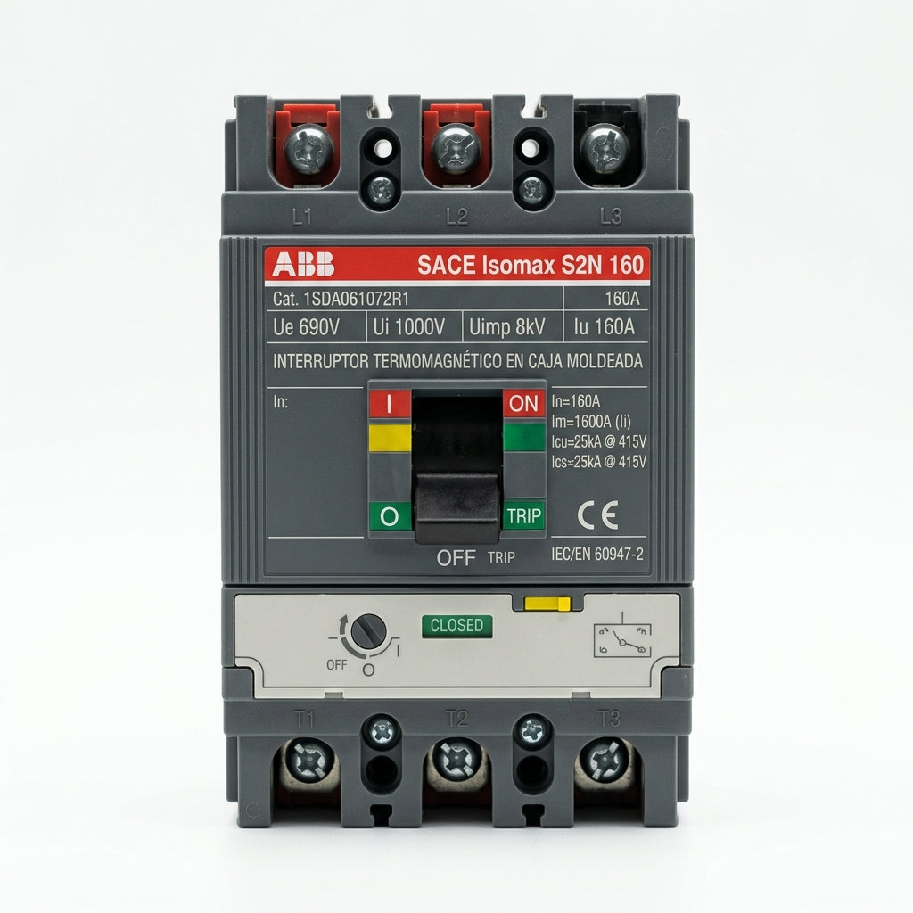 ABB 1SDA061072R1 INTERRUPTORES TERMOMAGNETICOS EN CAJA MOLDEADA