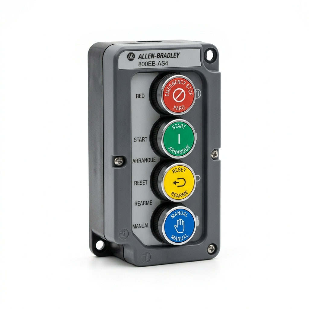 ALLEN-BRADLEY 800EB-AS4 BOTONES PULSADORES BOTONERAS
