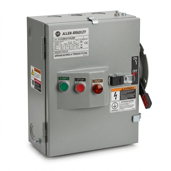 ALLEN-BRADLEY 512-BJBA2F3E4LR6P ARRANCADORES A TENSION PLENA