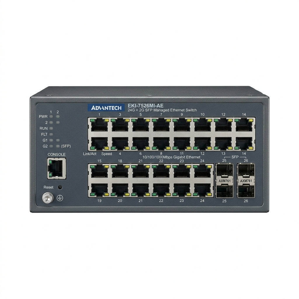 ADVANTECH EKI-7526MI-AE EQUIPO DATACOM (REDES Y CABLEADO ESTRUCTURADO)