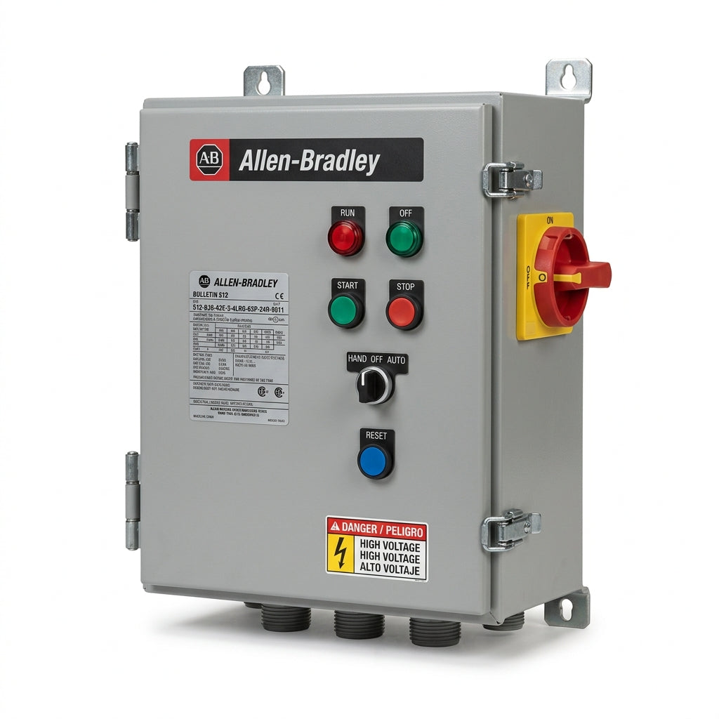ALLEN-BRADLEY 512-BJB-A2E-3-4LRG-6XP-24R-9011 ARRANCADORES A TENSION PLENA