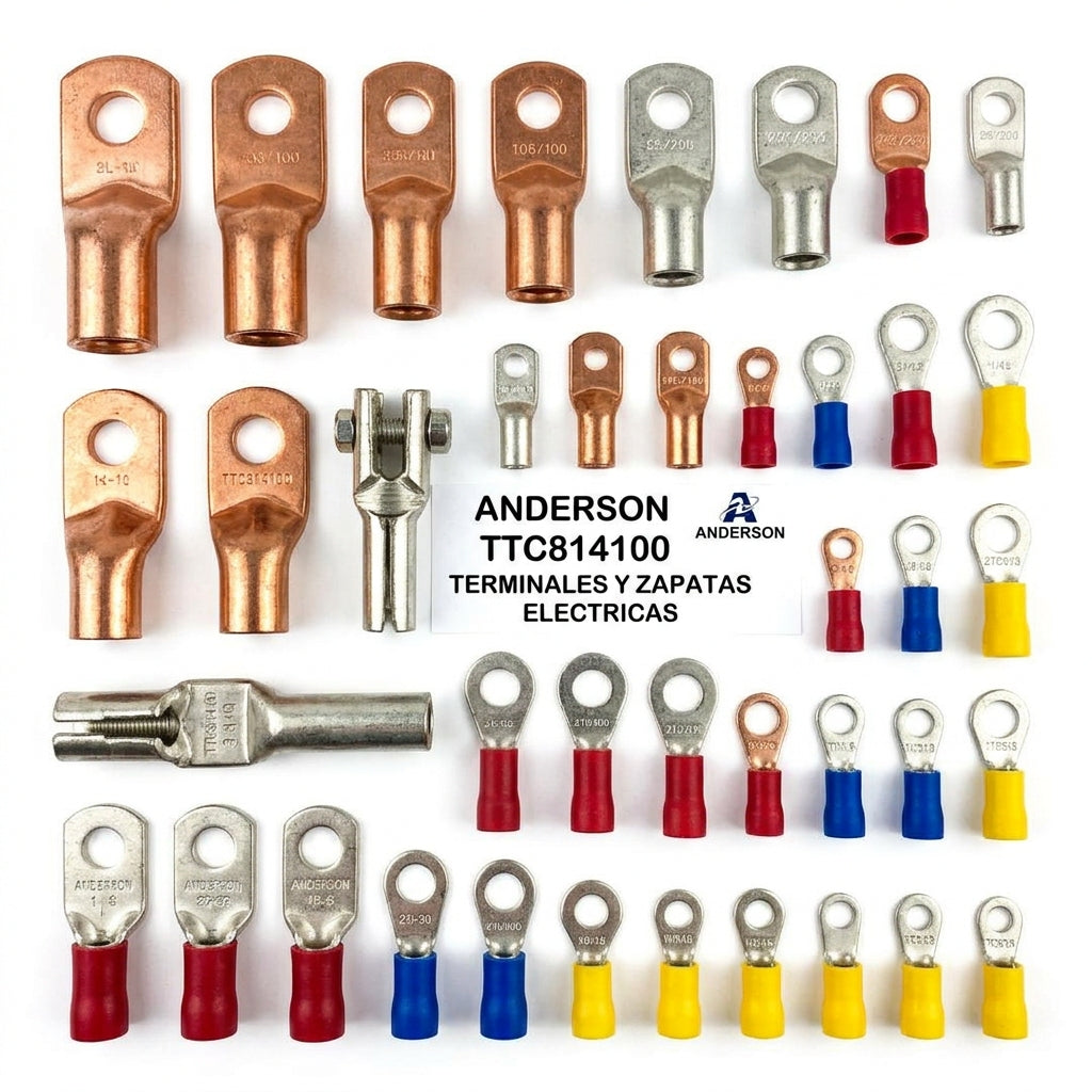 ANDERSON TTC814100 TERMINALES Y ZAPATAS ELECTRICAS