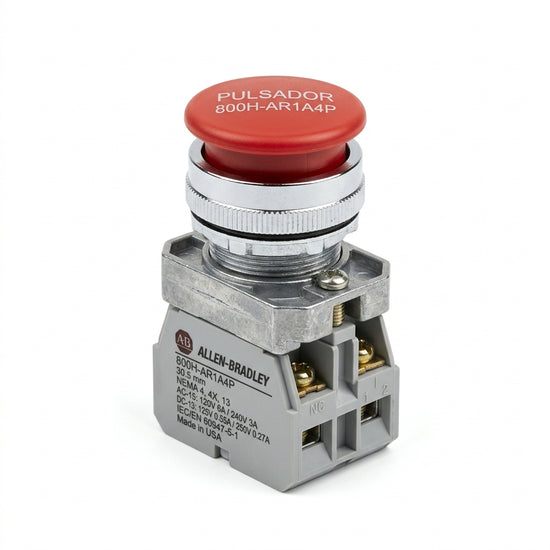 ALLEN-BRADLEY 800H-AR1A4P BOTONES PULSADORES BOTONERAS Y ACCESORIOS