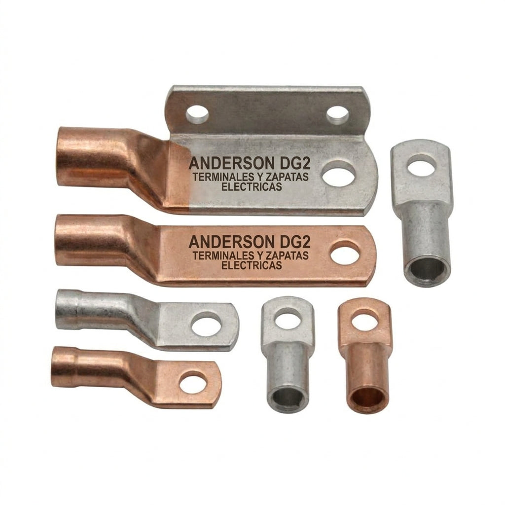 ANDERSON DG2 TERMINALES Y ZAPATAS ELECTRICAS