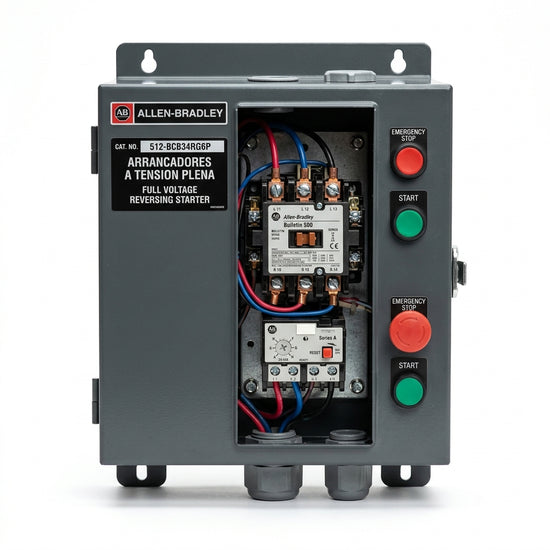 ALLEN-BRADLEY 512-BCB34RG6P ARRANCADORES A TENSION PLENA