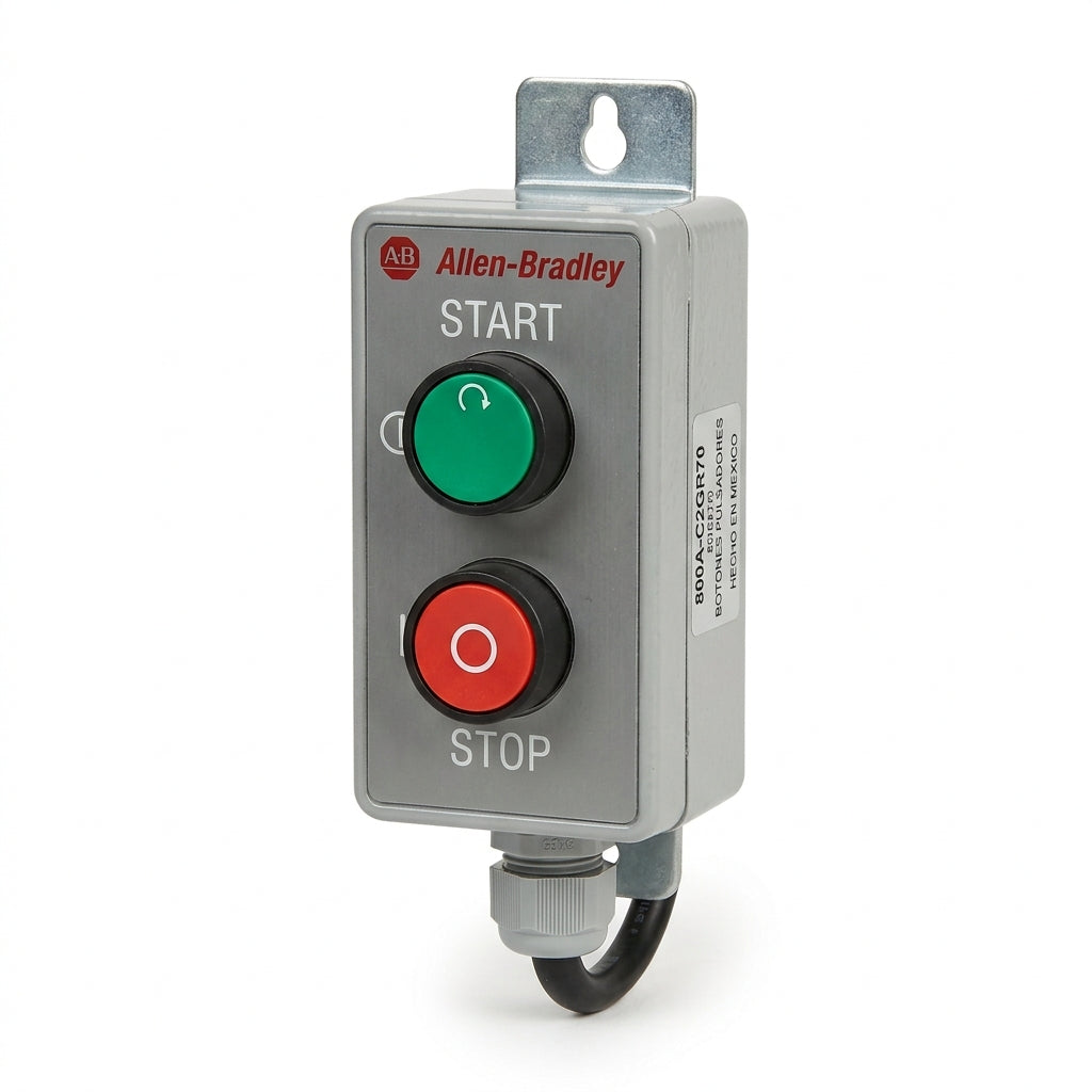 ALLEN-BRADLEY 800A-C2GR70 BOTONES PULSADORES BOTONERAS Y ACCESORIOS