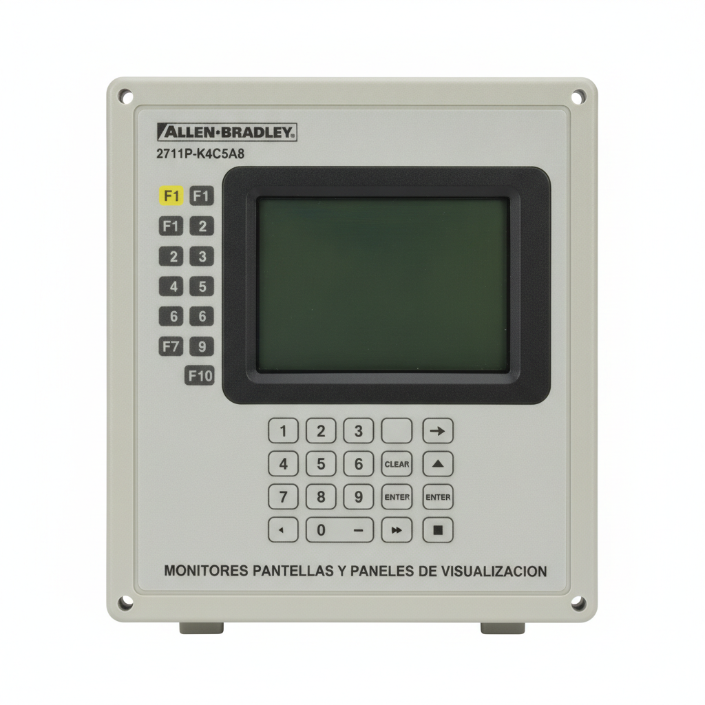 ALLEN-BRADLEY 2711P-K4C5A8 MONITORES PANTALLAY Y PANELES DE VISUALIZACION