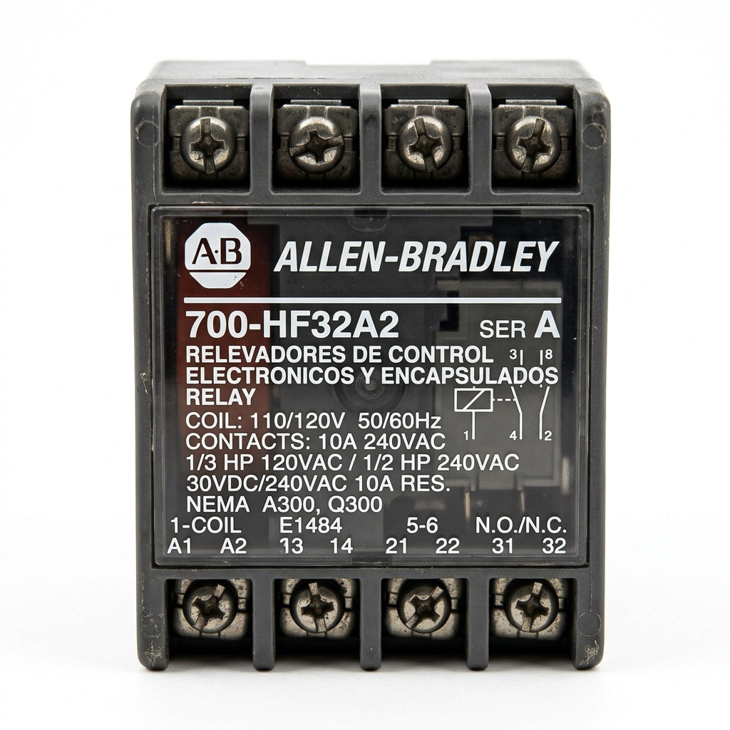 ALLEN-BRADLEY 700-HF32A2 RELEVADORES DE CONTROL ELECTRONICOS Y ENCAPSULADOS