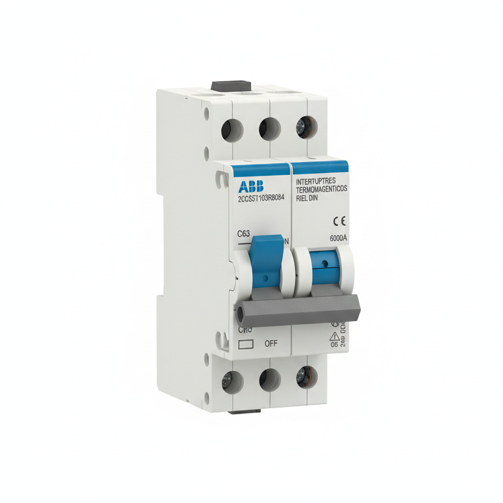 ABB 2CCS571103R8084 INTERRUPTORES TERMOMAGNETICOS MINIATURA RIEL DIN