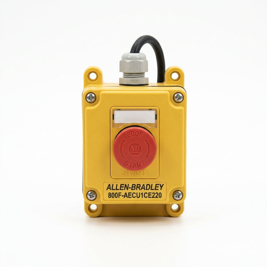 ALLEN-BRADLEY 800F-AECU1CE220 BOTONES PULSADORES BOTONERAS Y ACCESORIOS