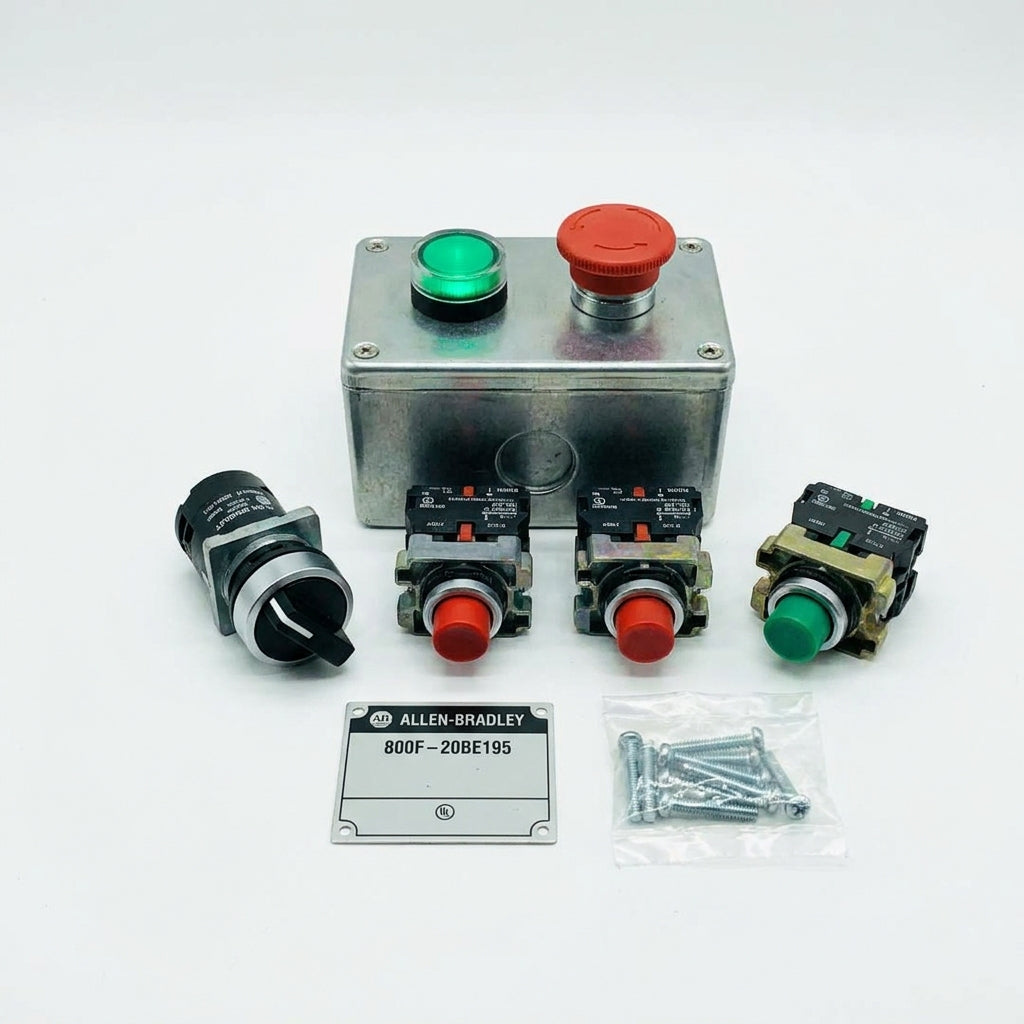 ALLEN-BRADLEY 800F-20BE195 BOTONES PULSADORES BOTONERAS Y ACCESORIOS