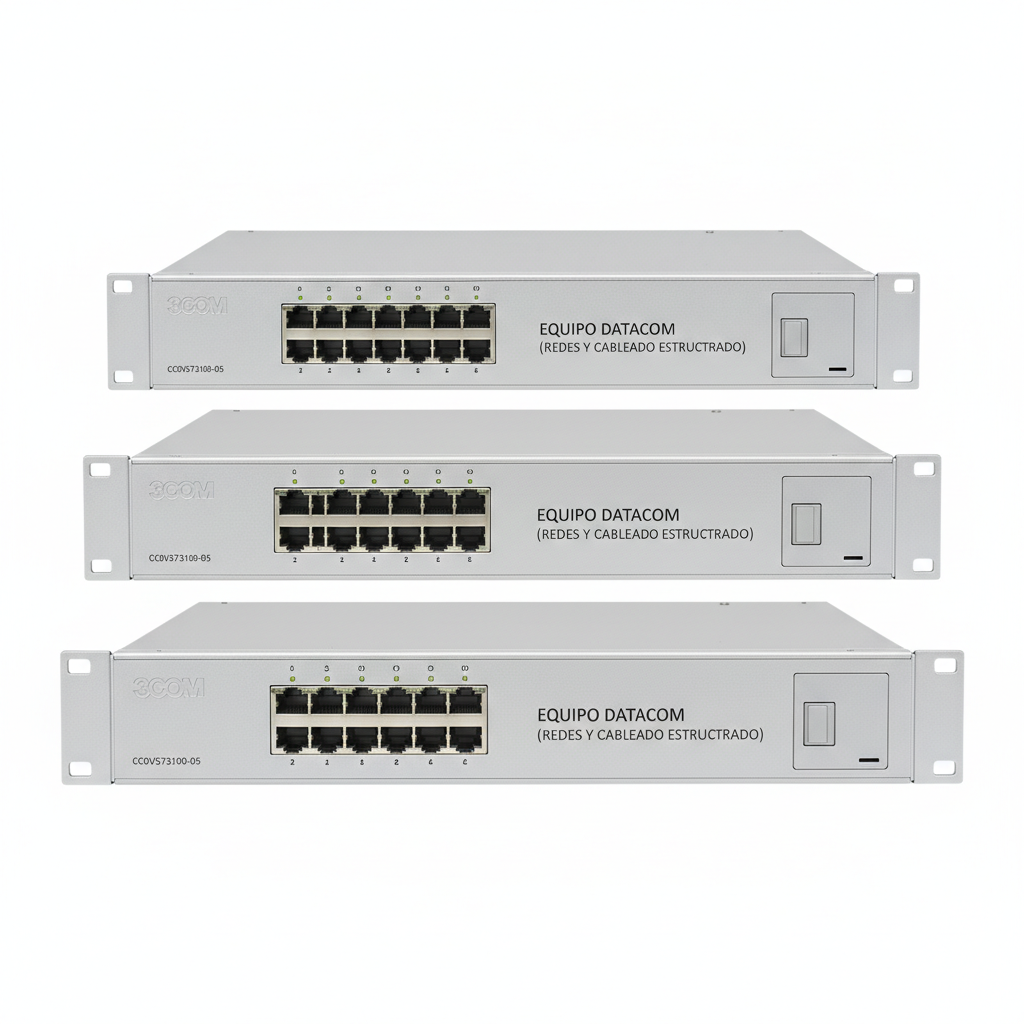 3COM 3C0VS73100-05 EQUIPO DATACOM (REDES Y CABLEADO ESTRUCTURADO)
