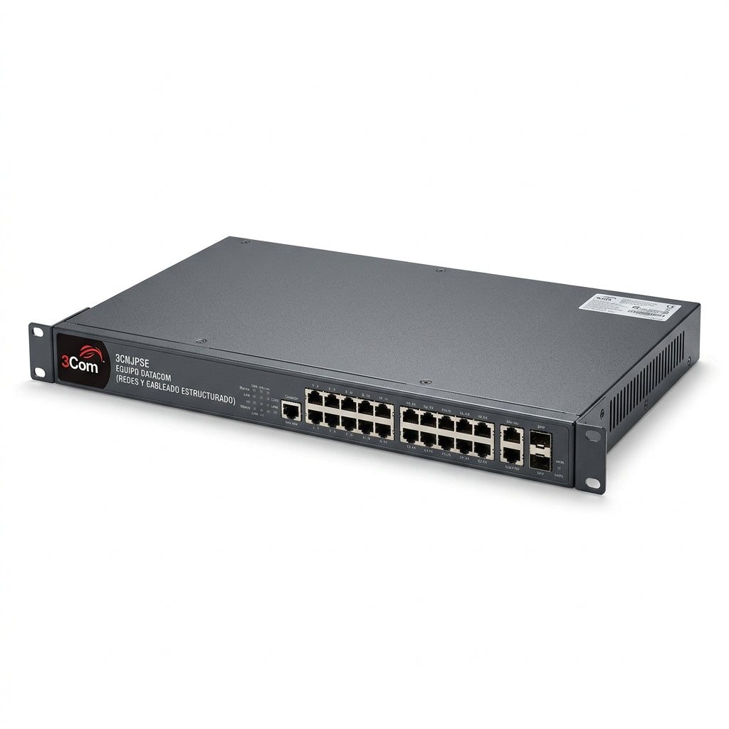 3COM 3CNJPSE EQUIPO DATACOM (REDES Y CABLEADO ESTRUCTURADO)