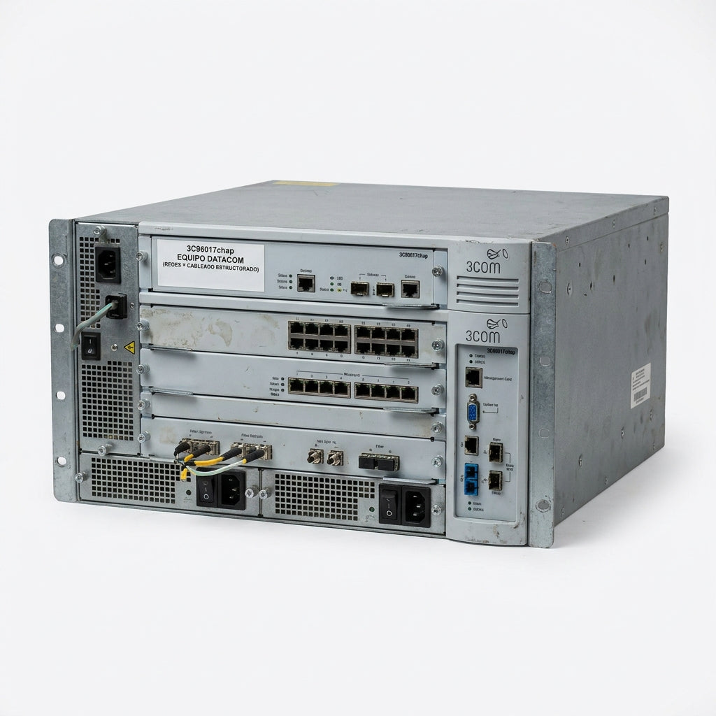3COM 3C96017chap EQUIPO DATACOM (REDES Y CABLEADO ESTRUCTURADO)