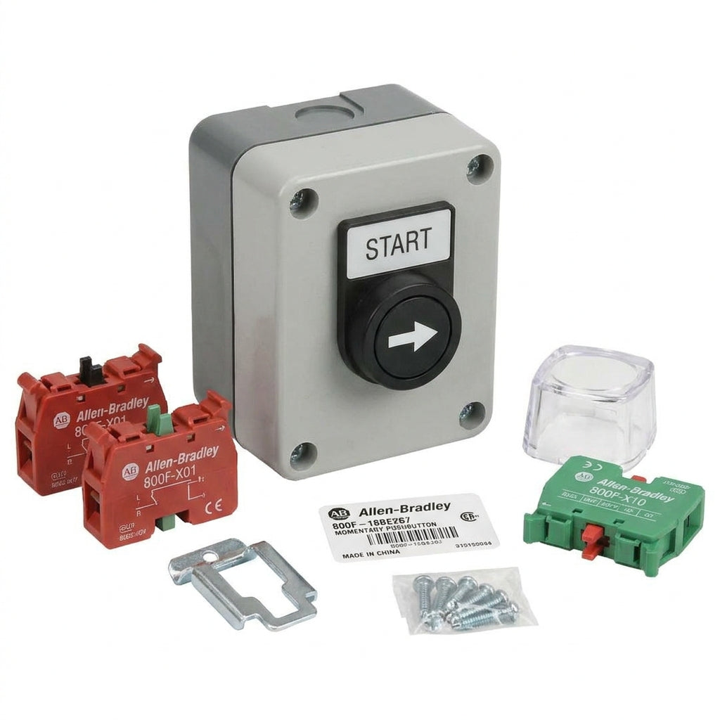 ALLEN-BRADLEY 800F-18BE267 BOTONES PULSADORES BOTONERAS Y ACCESORIOS