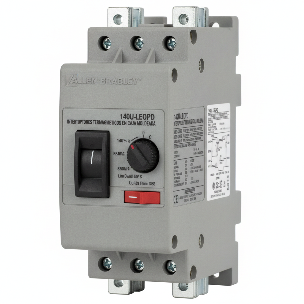 ALLEN-BRADLEY 140U-LEOPD INTERRUPTORES TERMOMAGNETICOS EN CAJA MOLDEADA