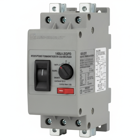 ALLEN-BRADLEY 140U-LEOPD INTERRUPTORES TERMOMAGNETICOS EN CAJA MOLDEADA