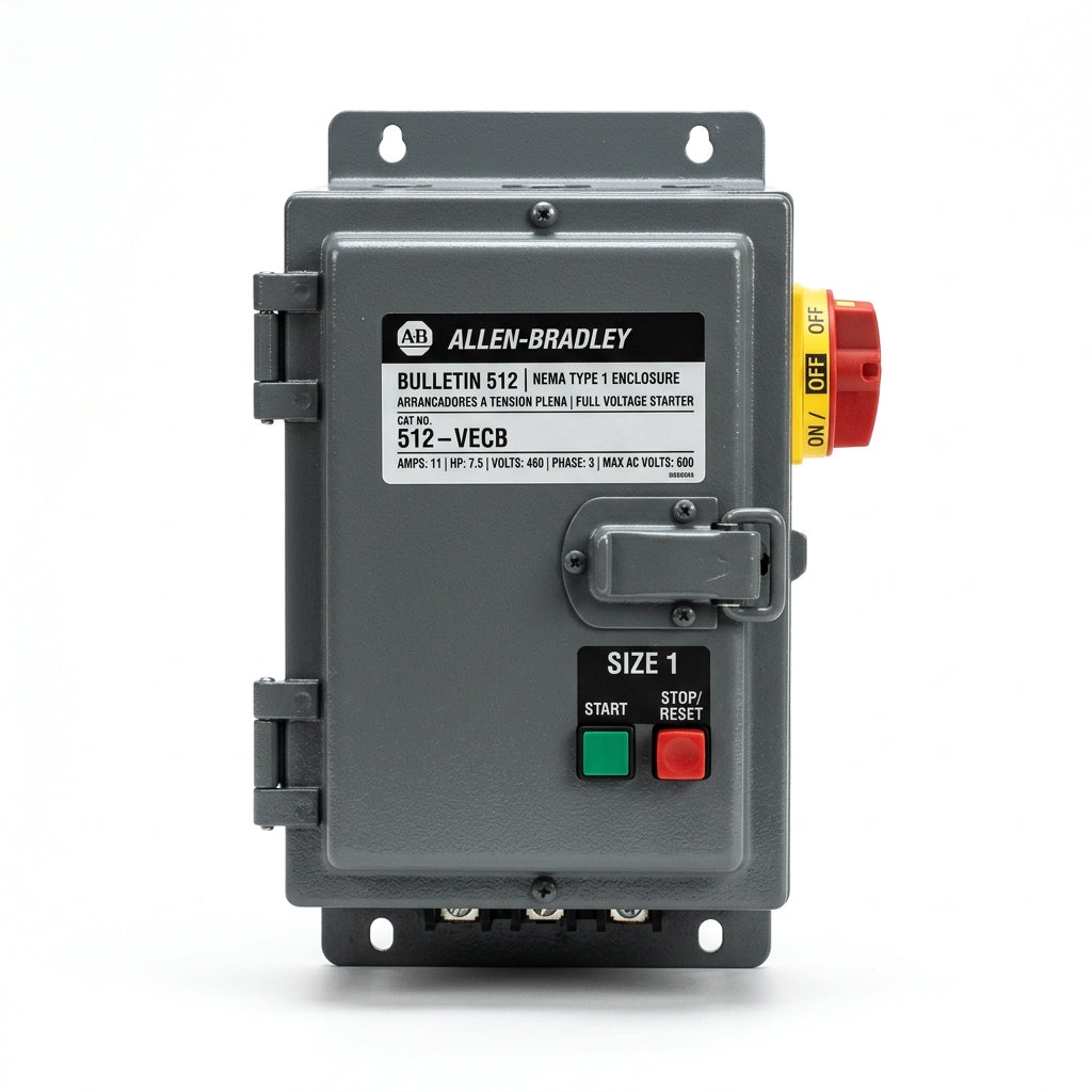 ALLEN-BRADLEY 512-VECB ARRANCADORES A TENSION PLENA