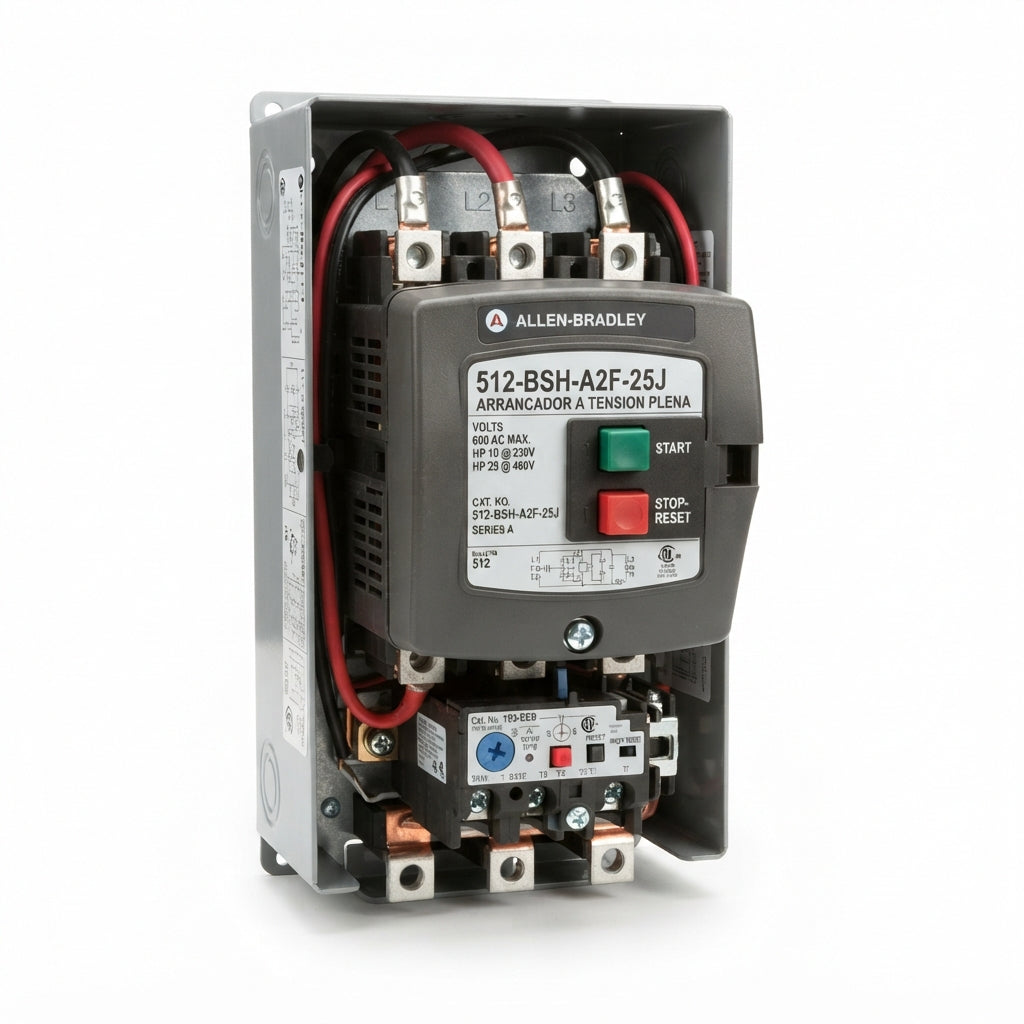 ALLEN-BRADLEY 512-BSH-A2F-25J ARRANCADORES A TENSION PLENA