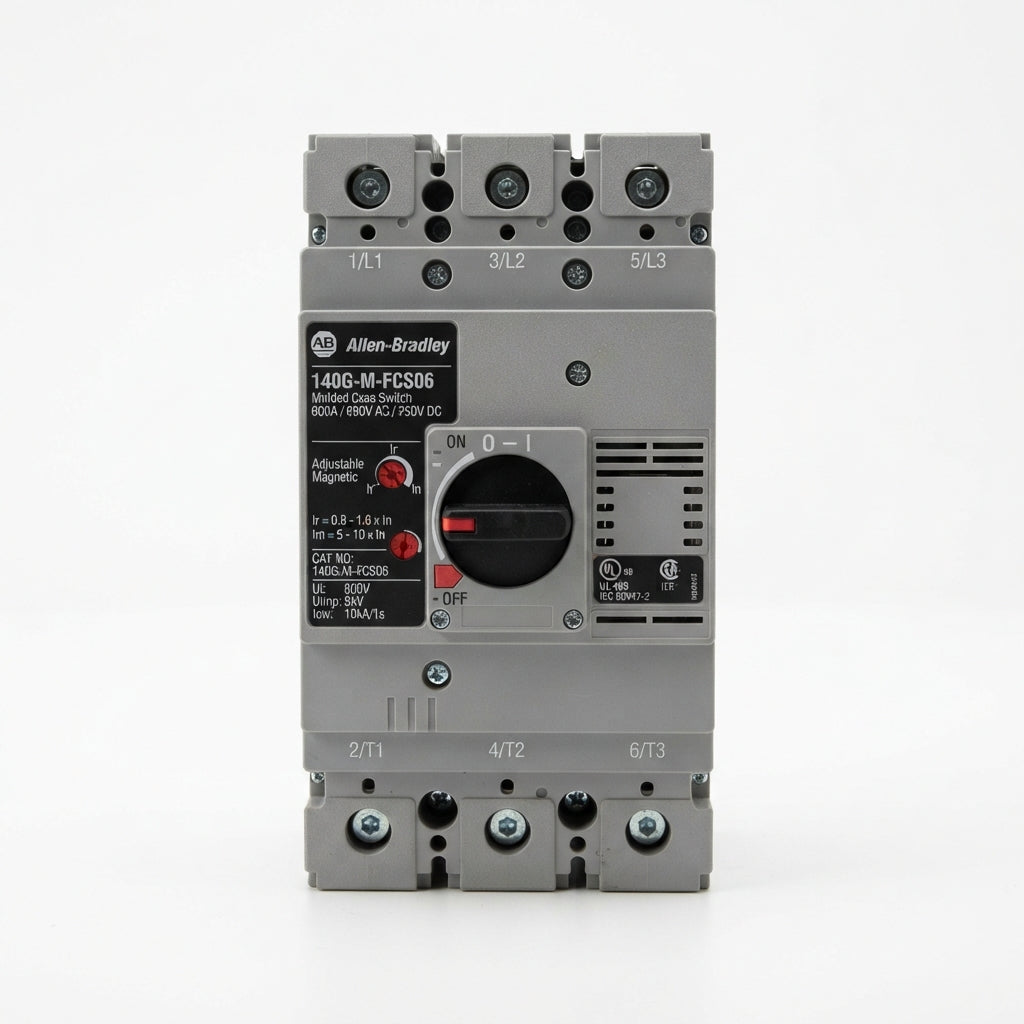 ALLEN-BRADLEY 140G-M-FCS06 INTERRUPTORES TERMOMAGNETICOS EN CAJA MOLDEADA