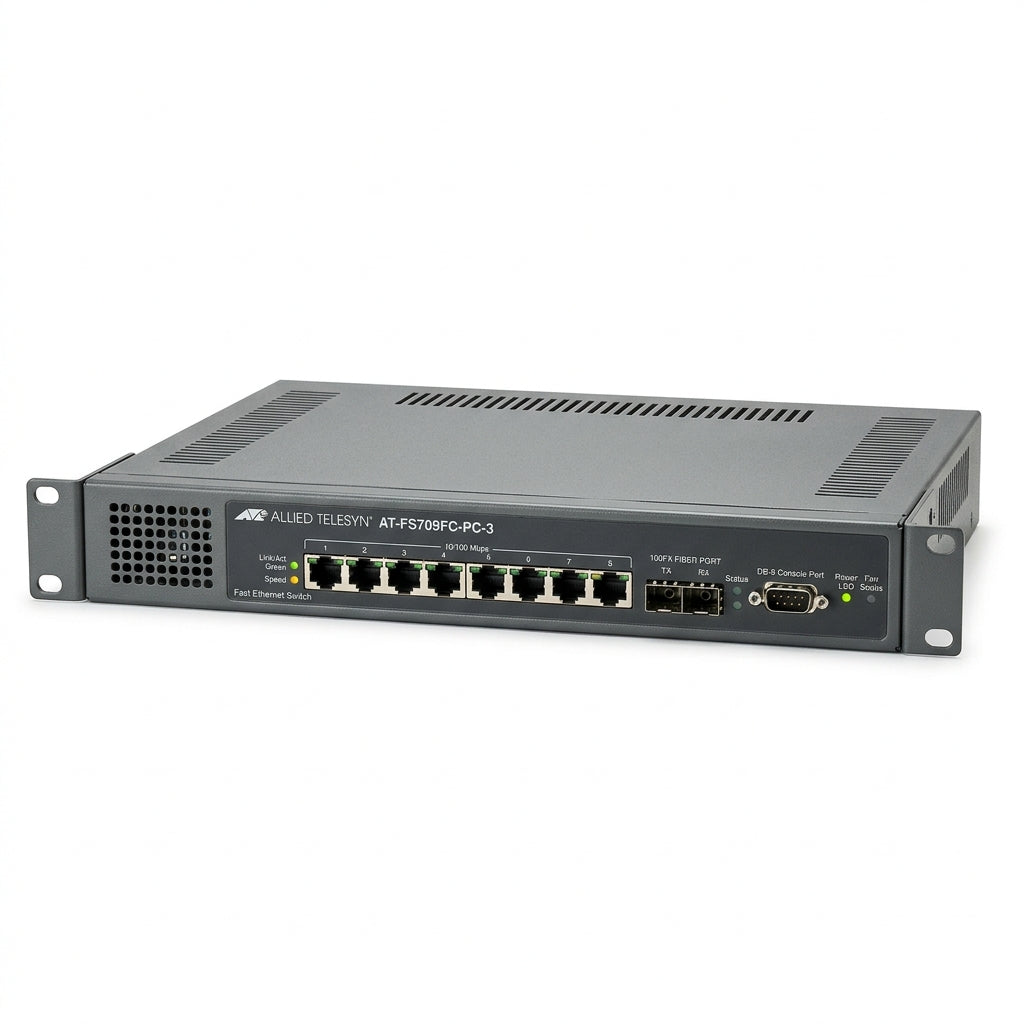 ALLIED-TELESYN AT-FS709FC-PC-3 EQUIPO DATACOM (REDES Y CABLEADO ESTRUCTURADO)