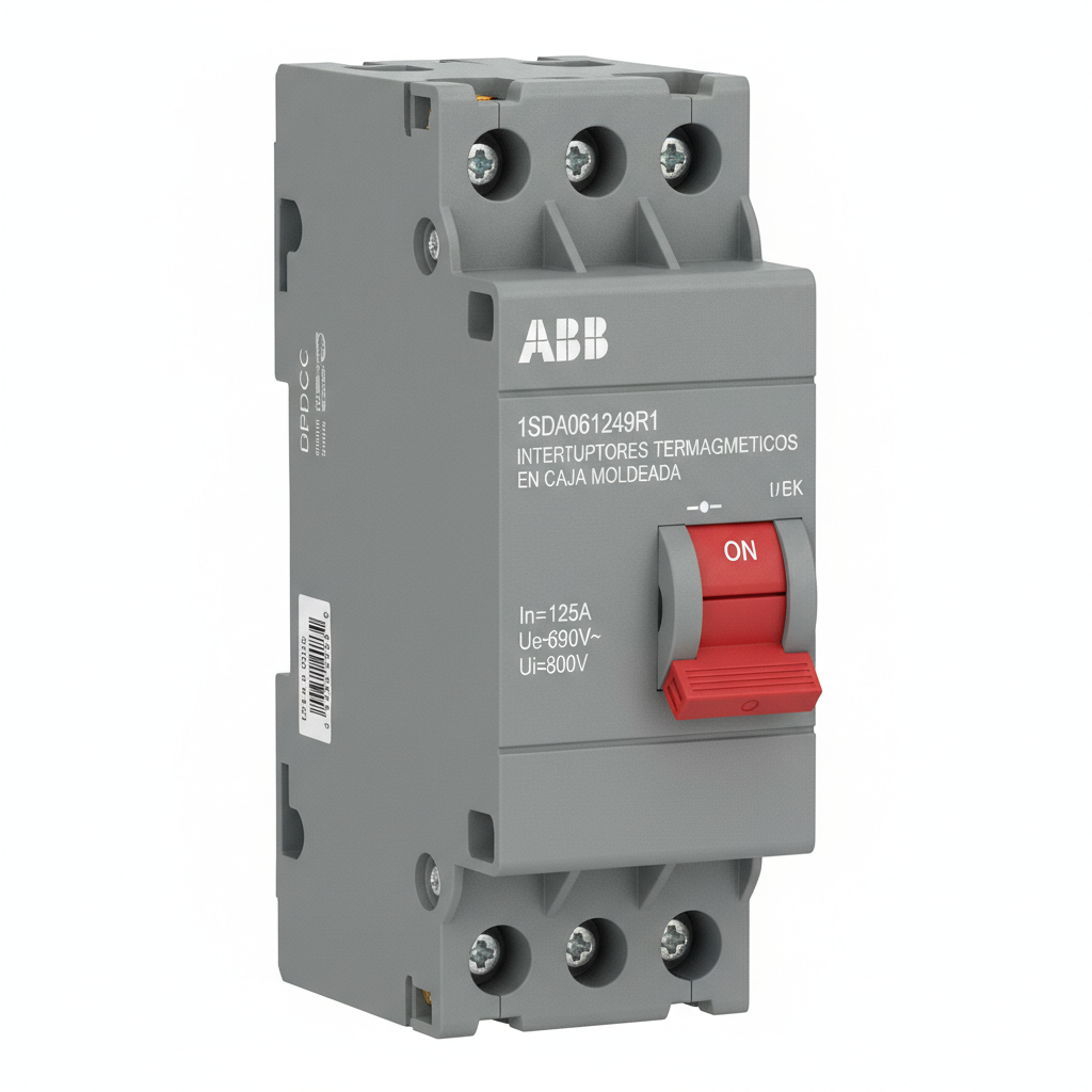 ABB 1SDA061249R1 INTERRUPTORES TERMOMAGNETICOS EN CAJA MOLDEADA