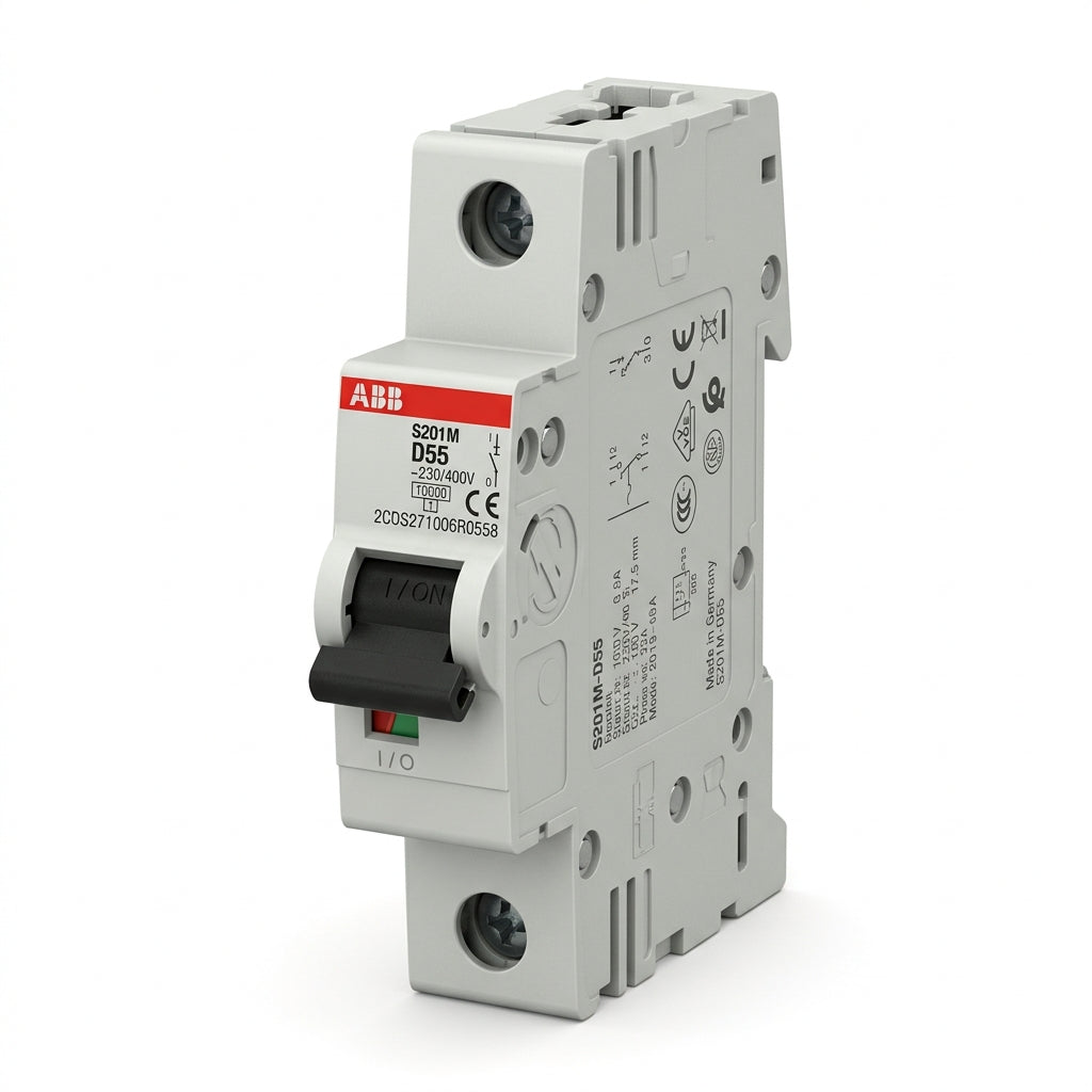 ABB 2CDS271006R0558 INTERRUPTORES TERMOMAGNETICOS MINIATURA RIEL DIN