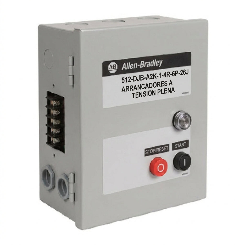 ALLEN-BRADLEY 512-DJB-A2K-1-4R-6P-26J ARRANCADORES A TENSION PLENA
