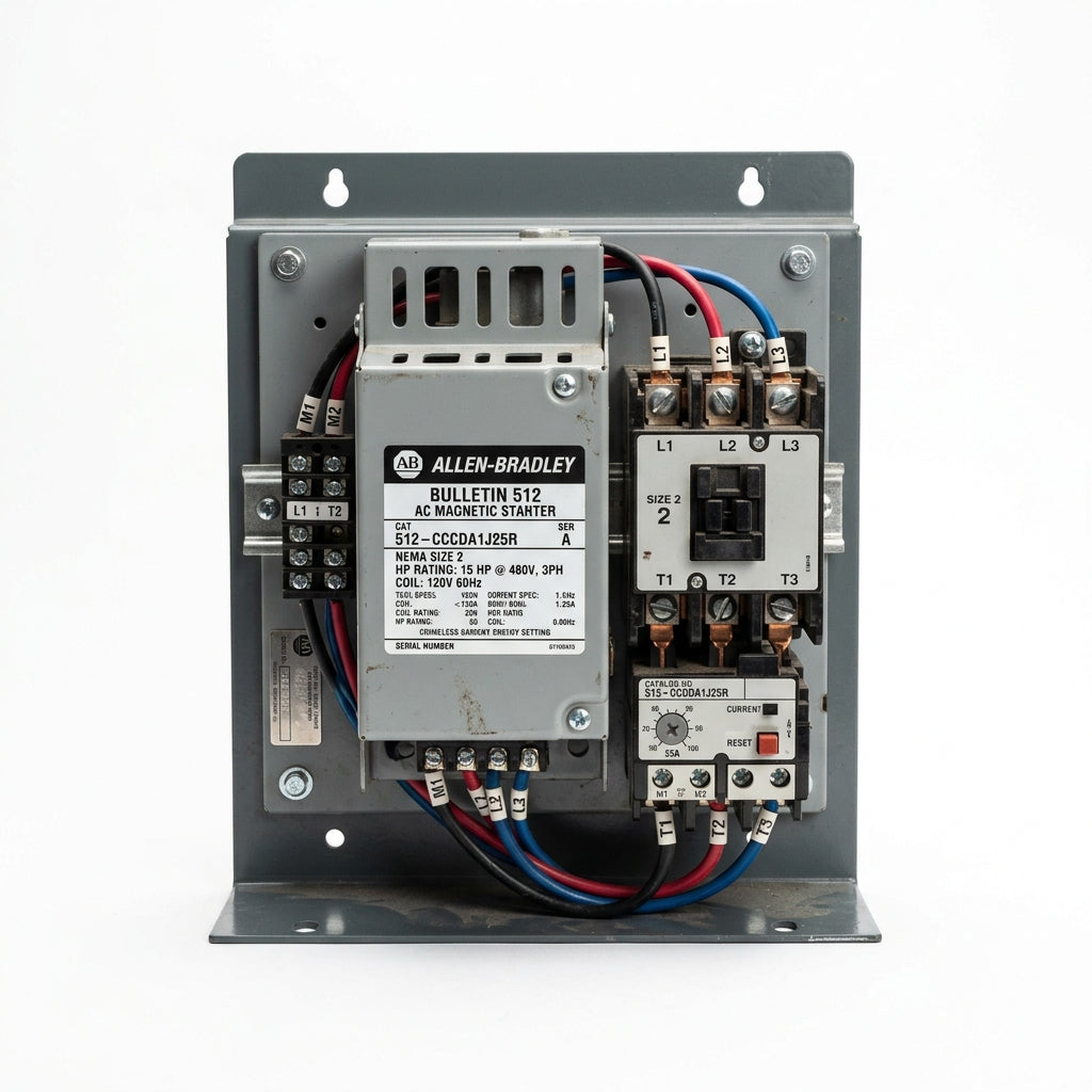ALLEN-BRADLEY 512-CCCDA1J25R ARRANCADORES A TENSION PLENA