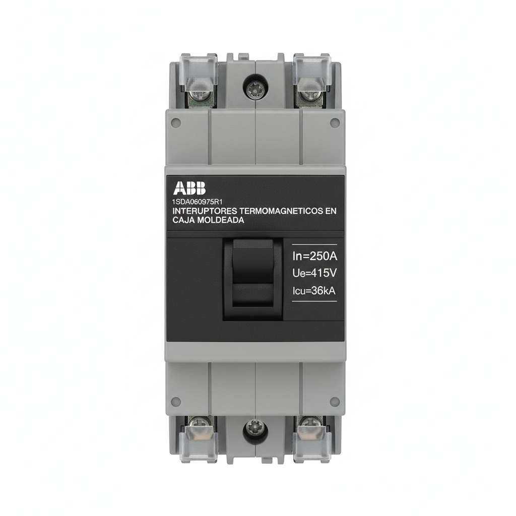 ABB 1SDA060975R1 INTERRUPTORES TERMOMAGNETICOS EN CAJA MOLDEADA