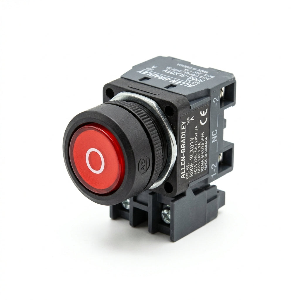 ALLEN-BRADLEY 800E-3LX01V BOTONES PULSADORES BOTONERAS Y ACCESORIOS