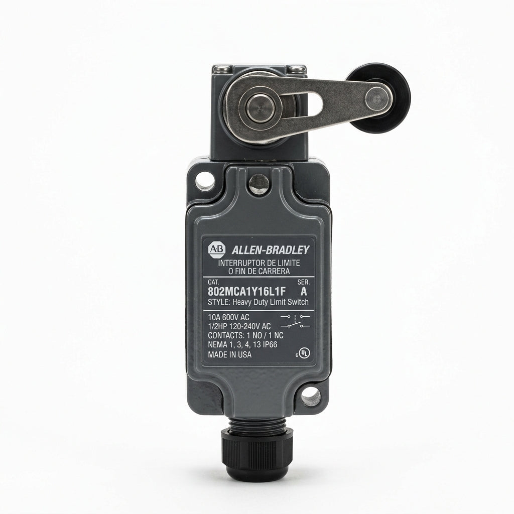ALLEN-BRADLEY 802MCA1Y16L1F INTERRUPTORES DE LIMITE O FIN DE CARRERA