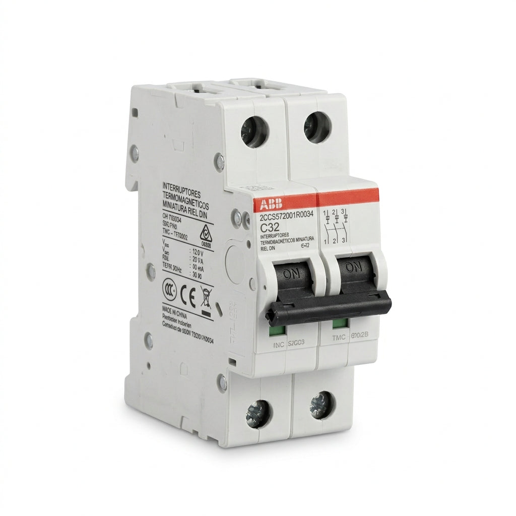 ABB 2CCS572001R0034 INTERRUPTORES TERMOMAGNETICOS MINIATURA RIEL DIN