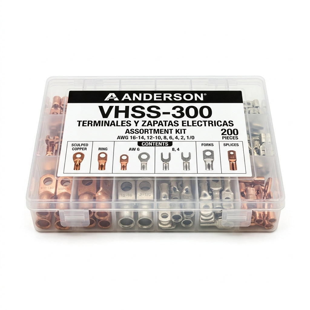 ANDERSON VHSS-300 TERMINALES Y ZAPATAS ELECTRICAS