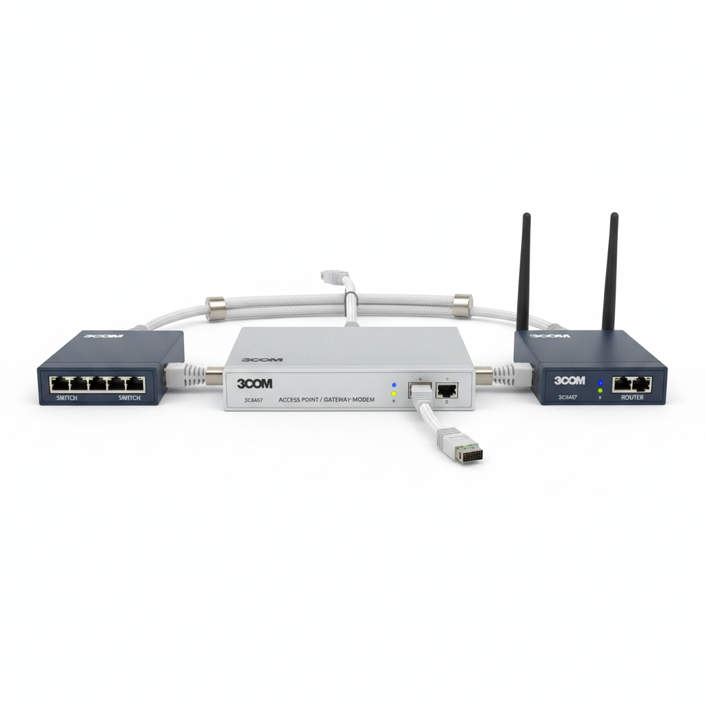 3COM 3C8467 ACCESS POINTS- GATEWAYS-MODEMS-SWITCHES-ROUTERS