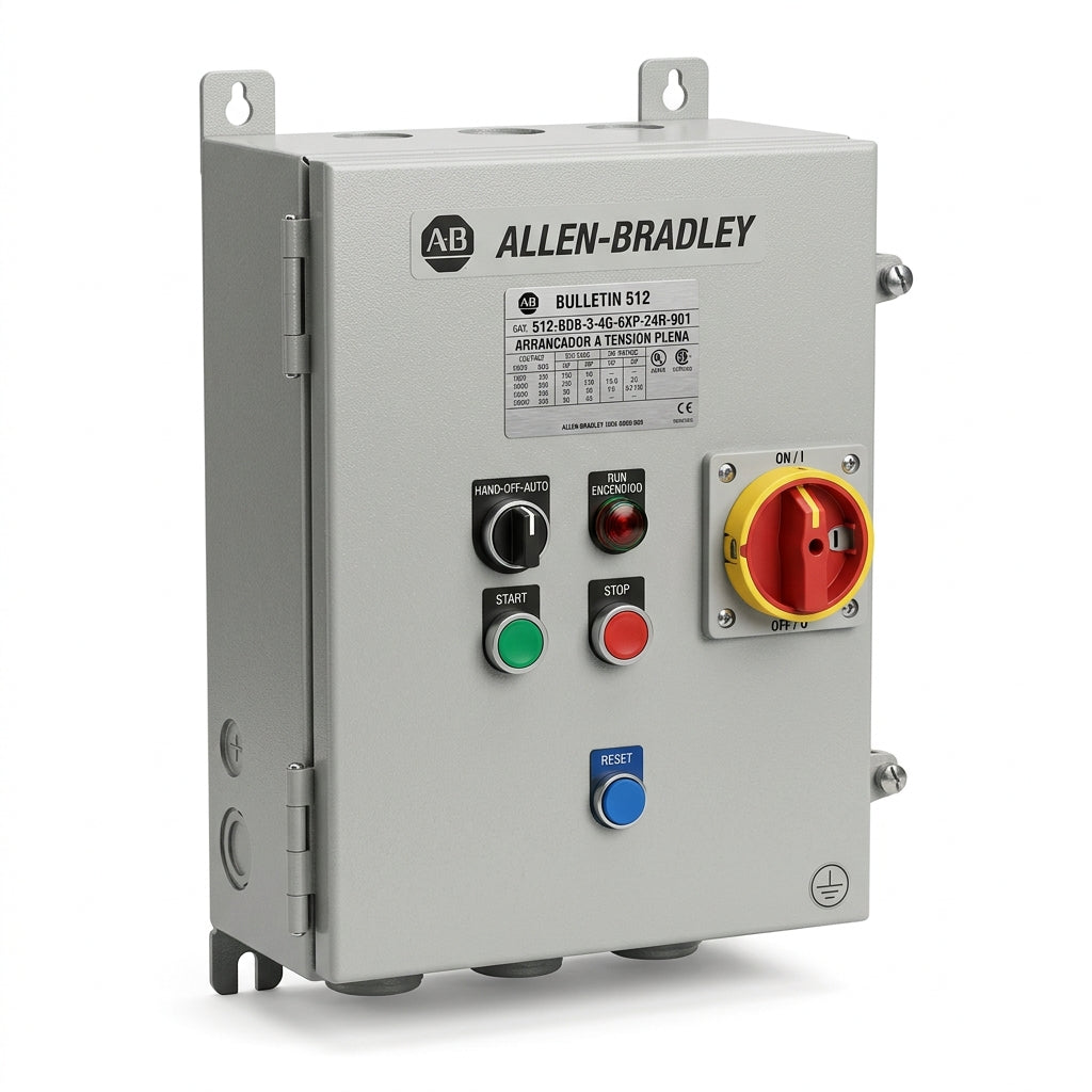 ALLEN-BRADLEY 512-BDB-3-4G-6XP-24R-901 ARRANCADORES A TENSION PLENA
