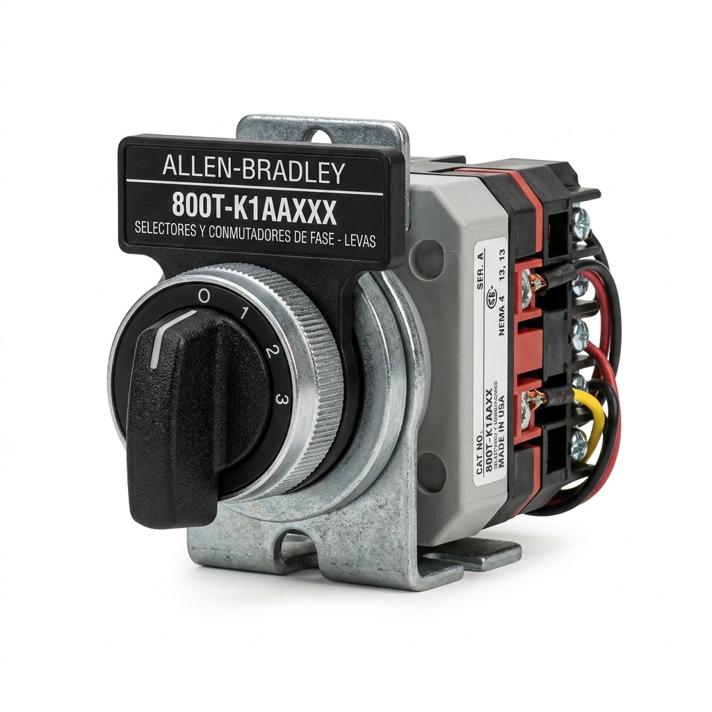 ALLEN-BRADLEY 800T-K1AAXX SELECTORES Y CONMUTADORES DE FASE - LEVAS